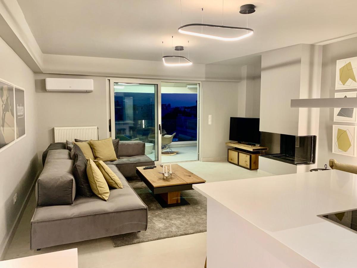 Fab New Flat In Central Athens W/ Acropolis Views Exterior foto